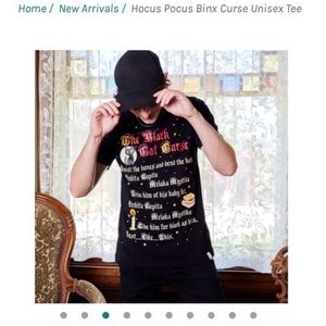 Loungefly Disney Hocus Pocus Binx Curse Unisex Tee (SOLD OUT IN STORE)